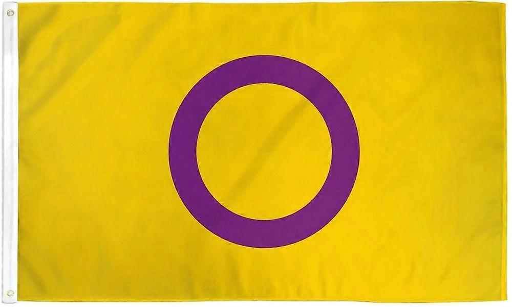 Drapeau violet en forme de O ZXC892