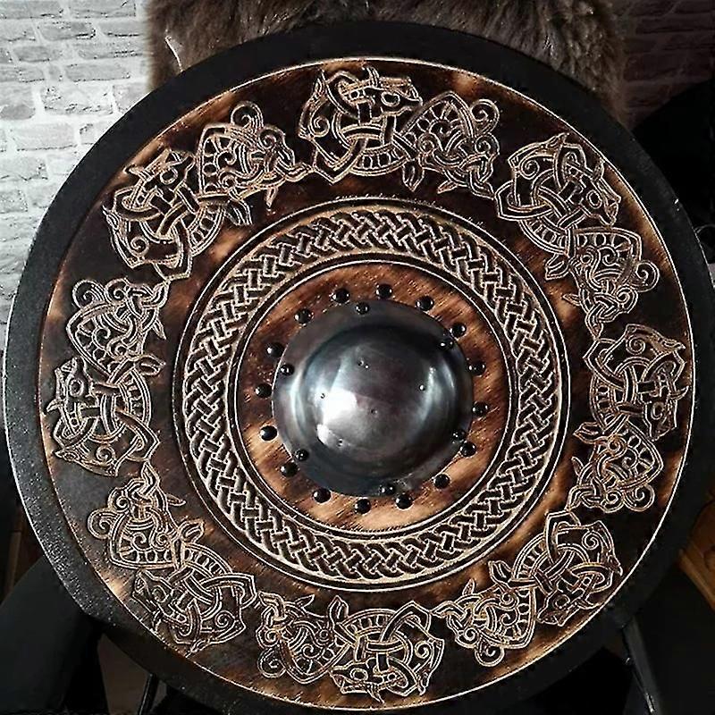 Viking Shield 30cm Träsköld Inredning Träsköld