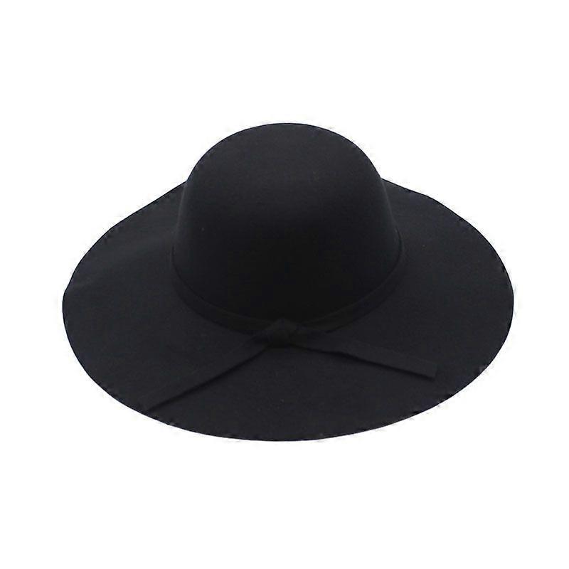 Cappello a tesa larga retrò da donna