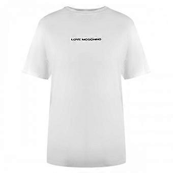 Love Moschino Womens/Ladies Love Short-Sleeved Everyday T-Shirt