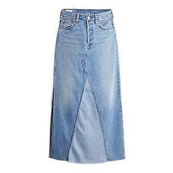 Levis Womens/Ladies Iconic Split Denim Regular Maxi Skirt
