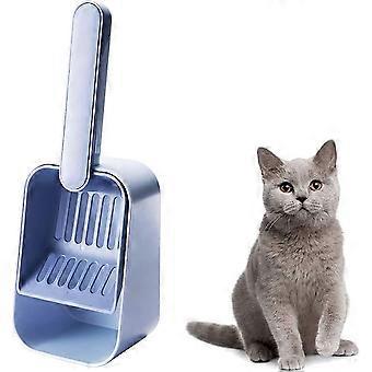 Cat Litter Spoon Cat Sweeping Spoon Pet Supplies Large 8.8 X 12 X 32cm For Cleaning Pet Litter (2 Pcs) (blue)