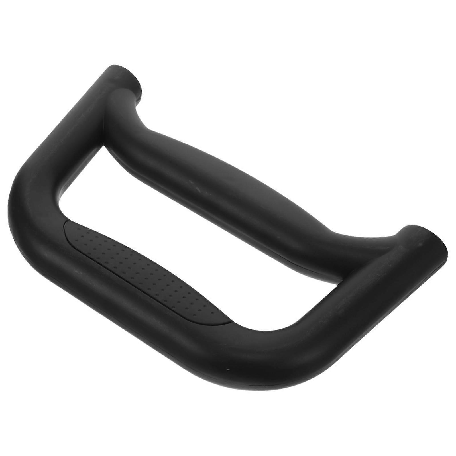 Camping Wagon Handle Wagon Cart Push Handle Plastic Replaceable Handle for Cart Accessory