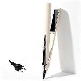 2 in 1 Hair Straightener Curler, Ceramic Coating Flat Iron with 5 Temperature Settings, Digital Display Auto Shut Off Hair Styling Tool