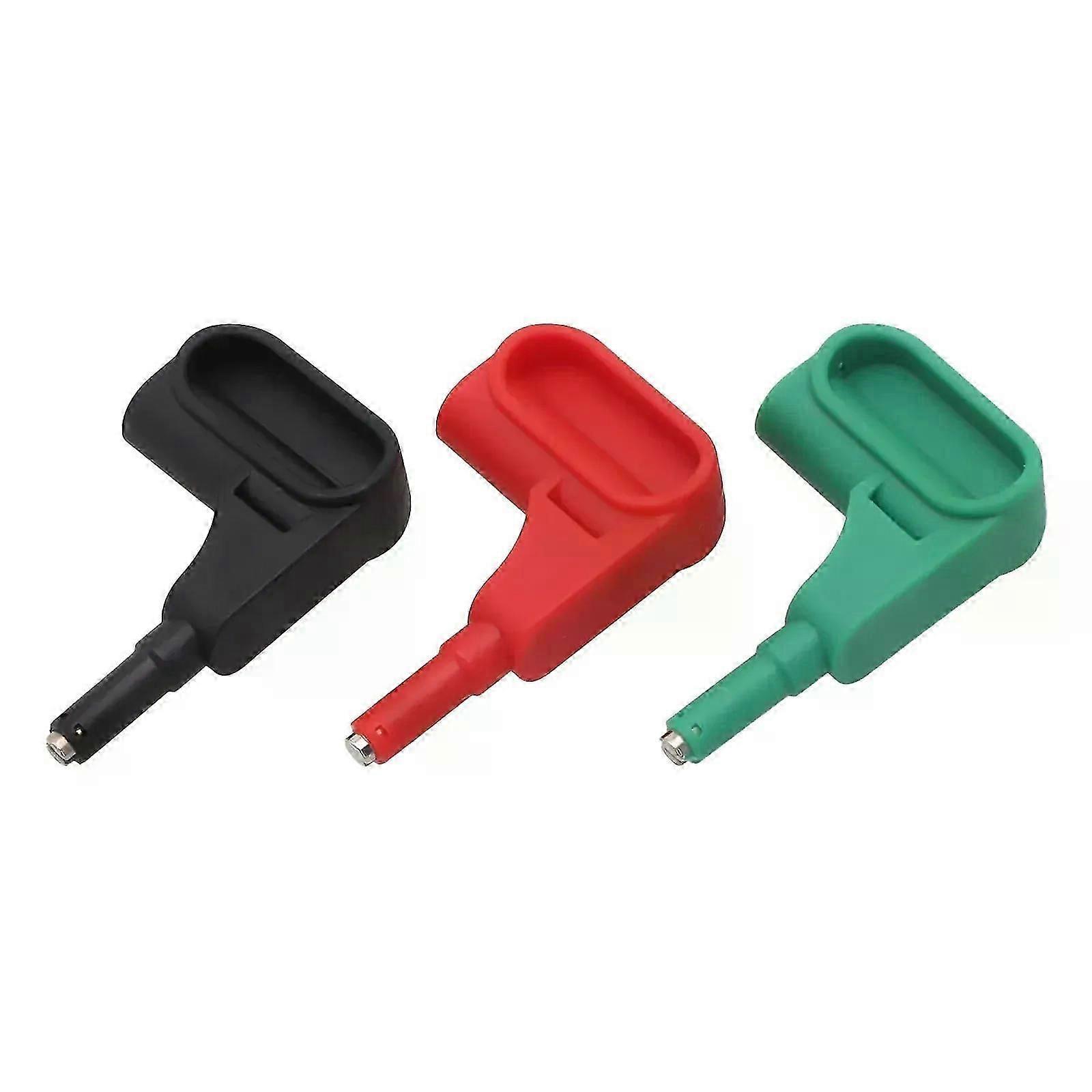 3-piece magnetic test probe set, multimeter magnetic probe, suitable for 4mm banana plugs, quick connector, multimeter accessories.