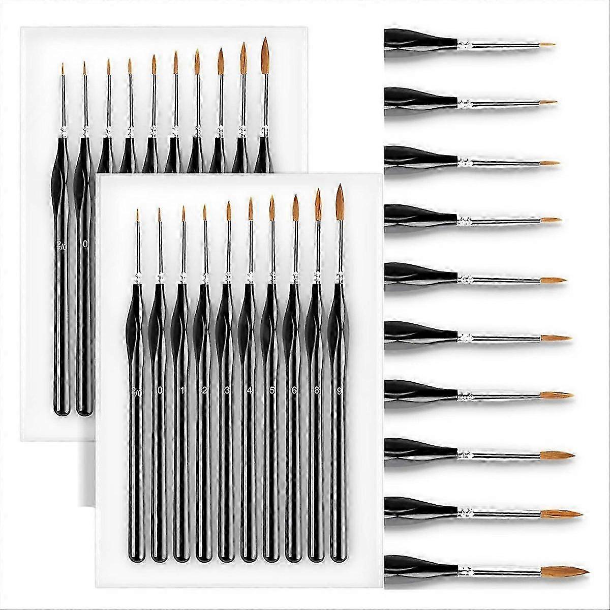 Small Detail Brushes Fine Brush Set Lining Brush compatible with Model