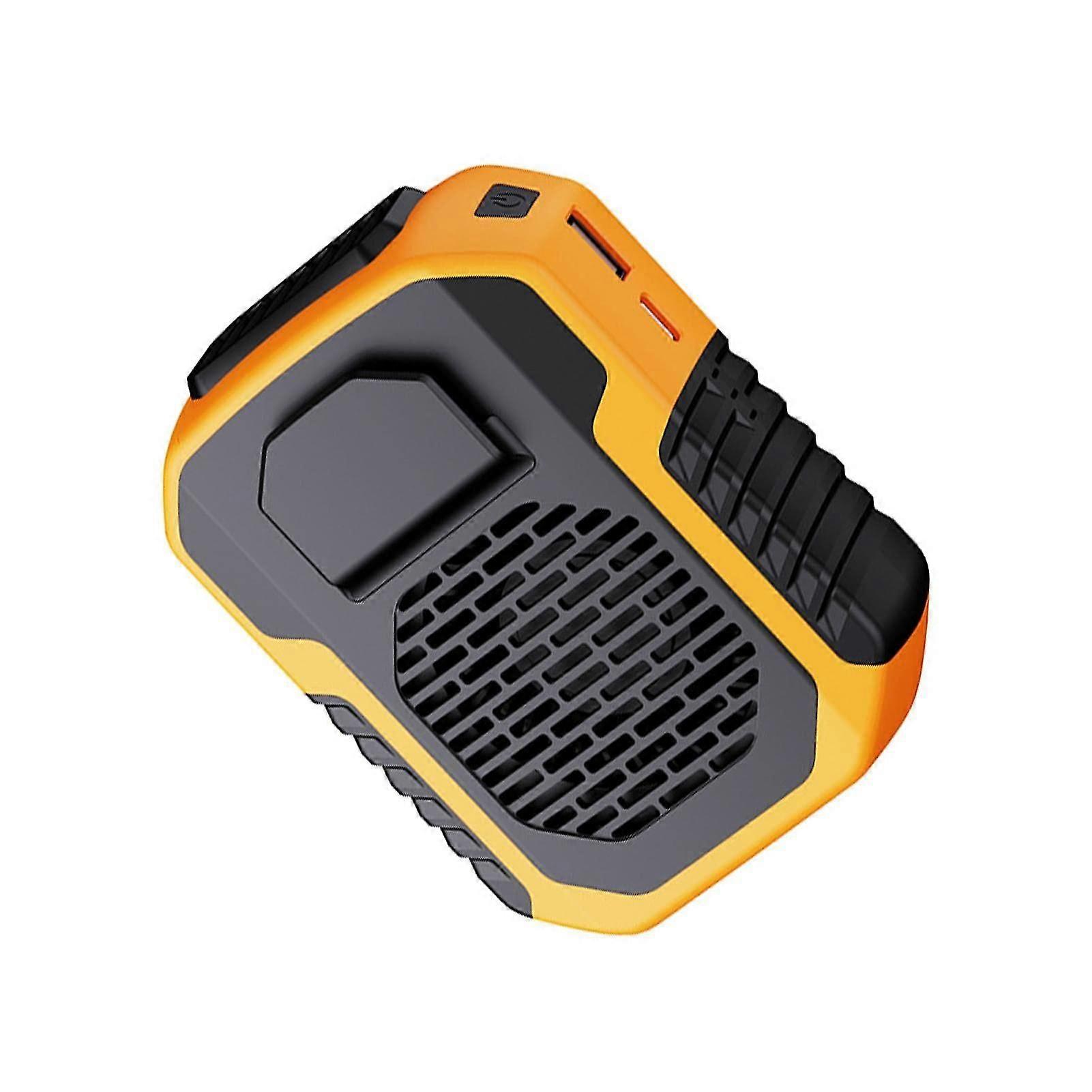 Portable Neck Fan With Adjustable Strap (orange) SV