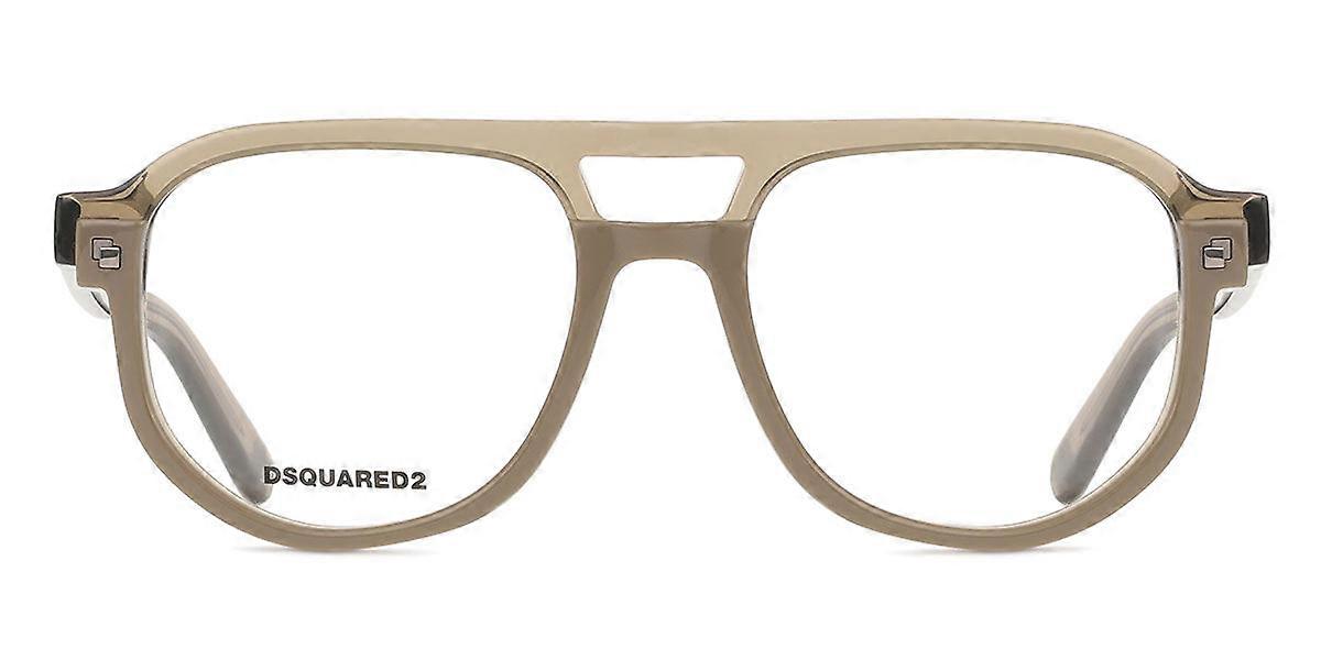 Dsquared2 DQ5272 059 Full Rim Grey Men Pilot Eyeglasses Original