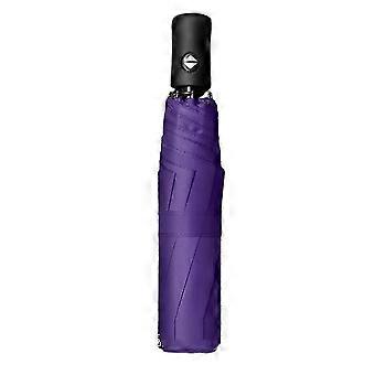 Small Umbrella, Pocket Umbrella With Folding Auto Open Compact  Lightweight, Windproof  Protection For Outdoor Use In Summe Outdoor(purple) 26-27