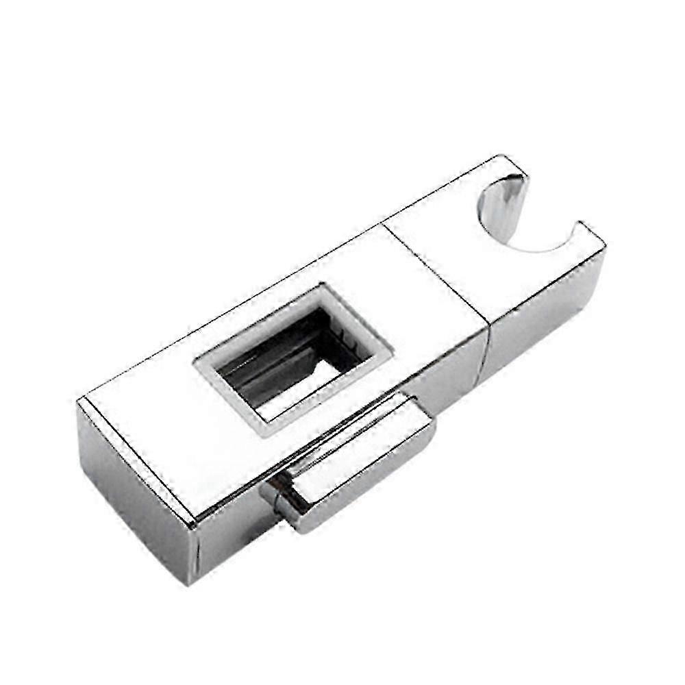 Adjustable riser rail for shower with rotatable head holder