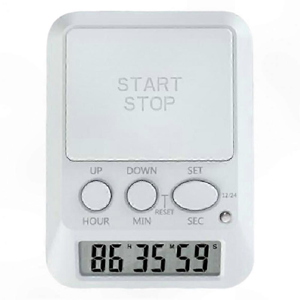 Multi-Function Electronic Timer Clock with Beep and Light Notification for Study Breaks and Gym Sessions