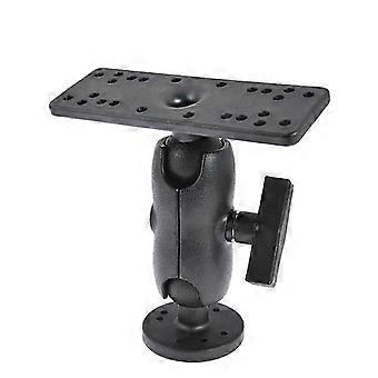 Drill-Mount Adjustable Fish Finder Plate