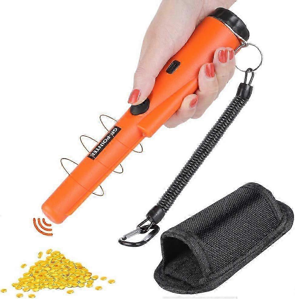 IP66 Waterproof Pinpointer Metal Detector - Handheld Treasure Hunting Tool