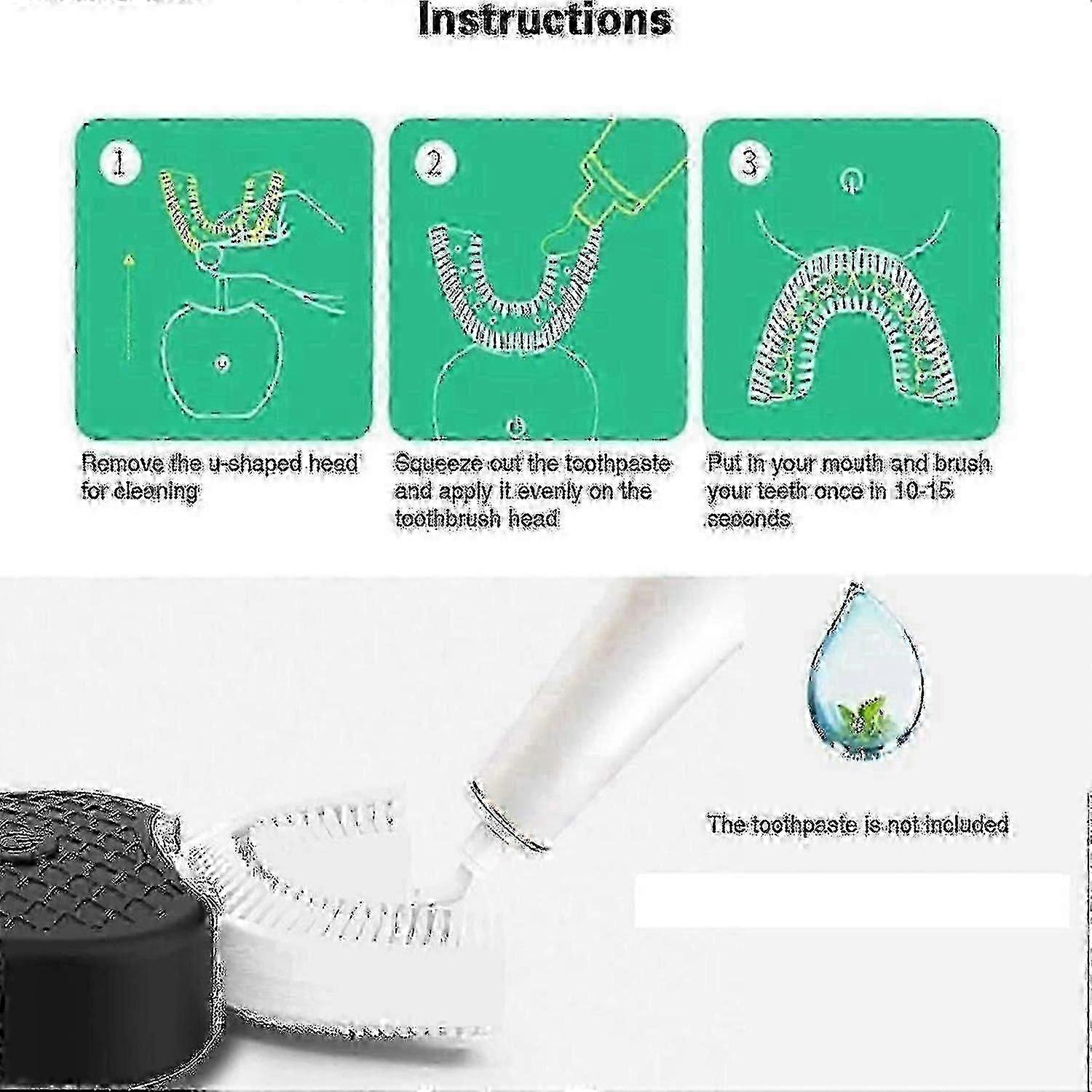 Sonic U-Shaped Toothbrush ADA Accepted