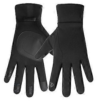 Skid-Proof Gloves All-Finger Function 3Pairs Cycling Gloves Black