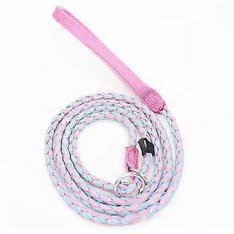 Dog Leash, Lightweight Nylon Rope with Safety Lock Clasp, Comfortable Handle for Small to Large Breeds, Durable Training Lead for Daily Use