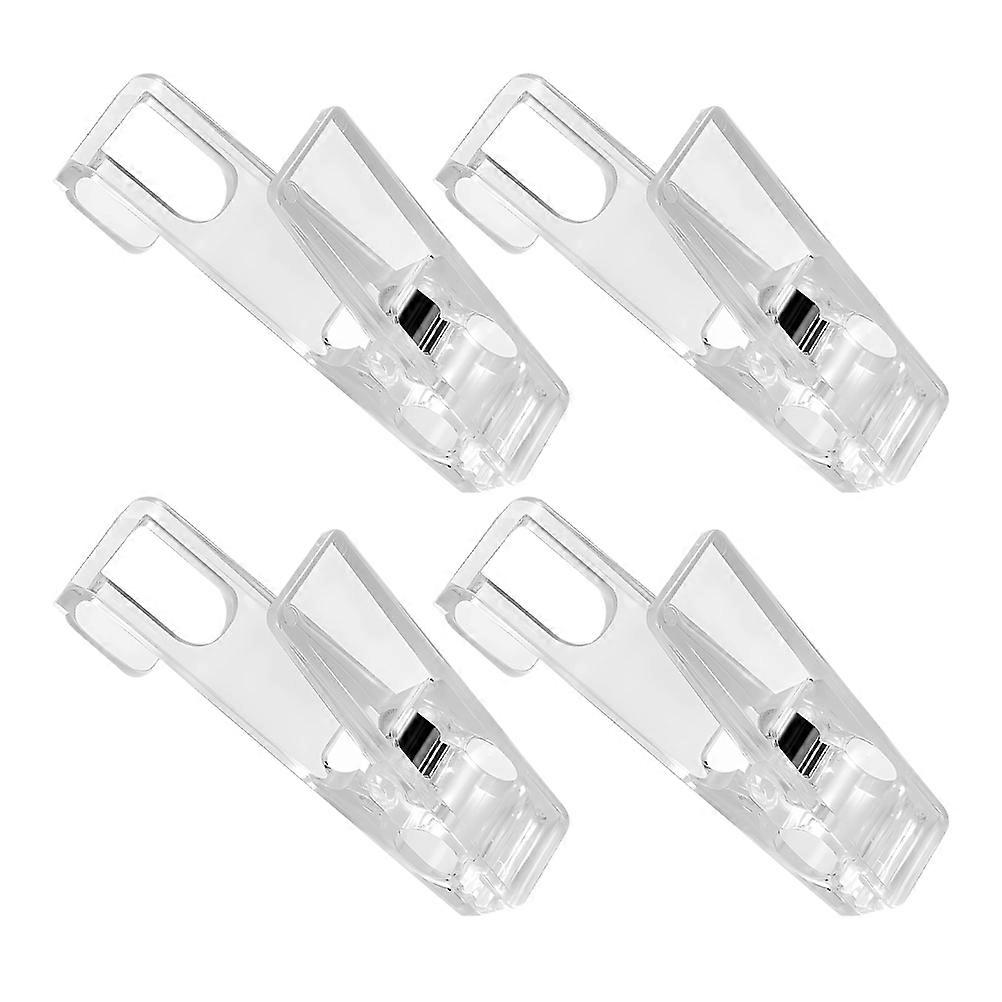 Versatile Laundry Hooks Clips Clothes Pins Hook for Home 4Pcs