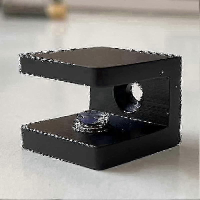 Glass Support Bracket No-drill Mounting Clip