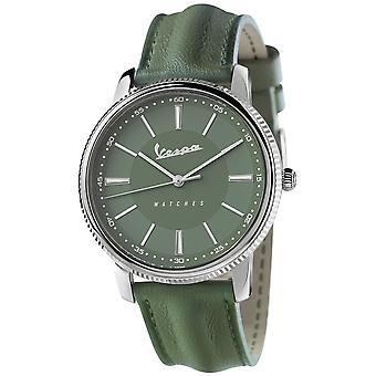 Vespa heritage Japanese Quartz Analog Man Watch with VA01HER-SS05CP Cowskin Bracelet
