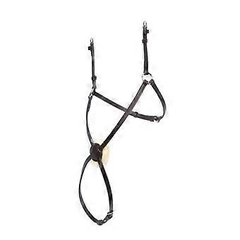 Collegiate Leather Mono Crown Grackle Noseband