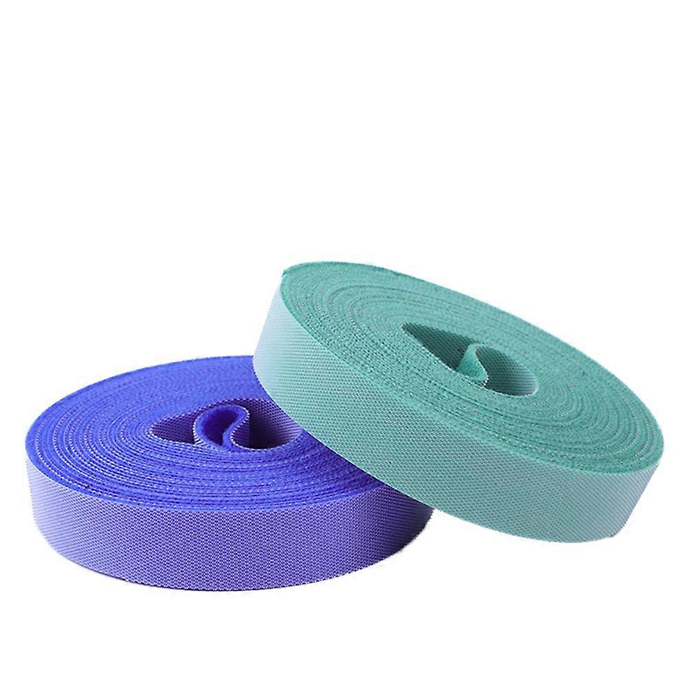 Cable Straps Hook and Loop Adhesive for Fastening 1M Green