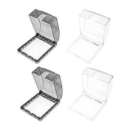 Waterproof Socket Cover Set, Durable Plastic Plug Protector for Bathroom Kitchen Outdoor Use