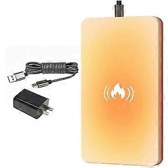 Adaptador para tomada dos EUA, placa de aquecimento para pássaros, aquecedor seguro para papagaios e aves pequenas. Aquecedor de baixa voltagem, seguro para periquitos, canários e outros animais de estimação. - JNNJV.