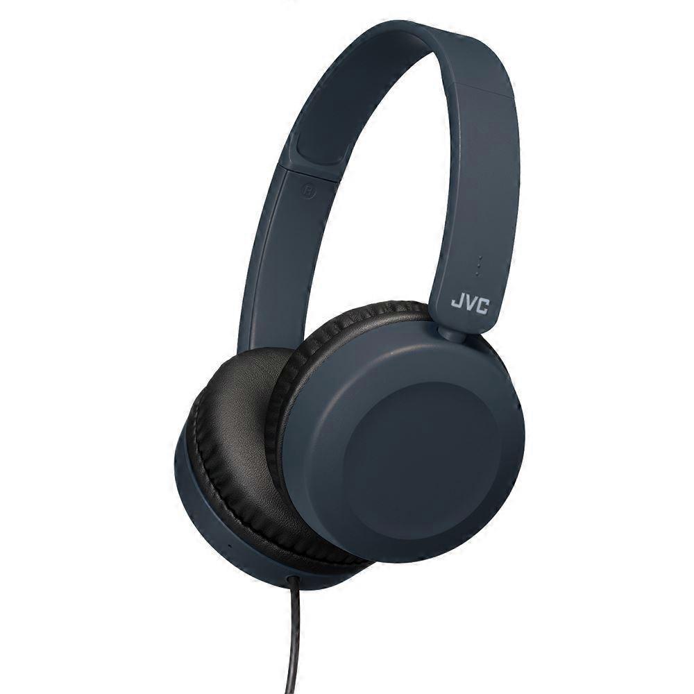 JVC Foldable Headphones with Remote Mic - Blue (HAS31MAEX)