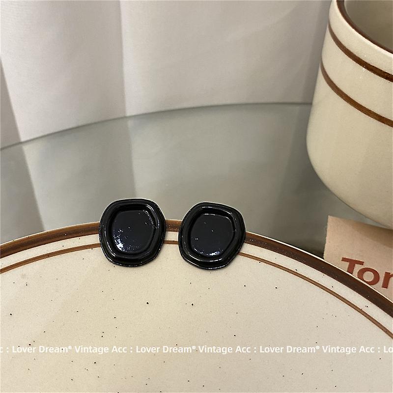Smiling Face Earrings Temperament Simple Wind Ear Accessories Hong Kong Wind Earrings Bear Earrings