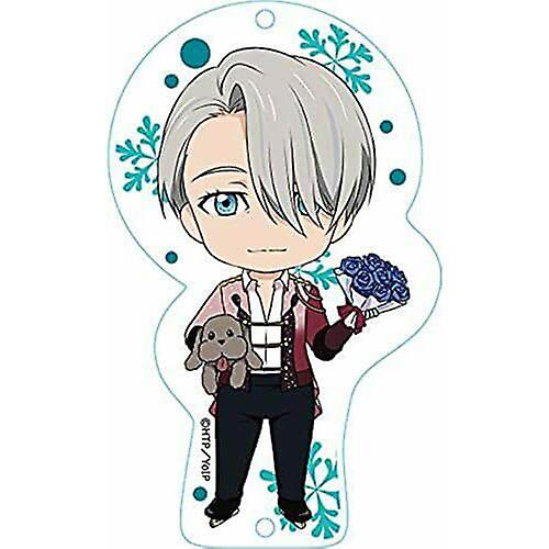 VIKTOR NIKIF Highly Collectible Yuri!!! On Ice Nendo Plus Acrylic Keyring
