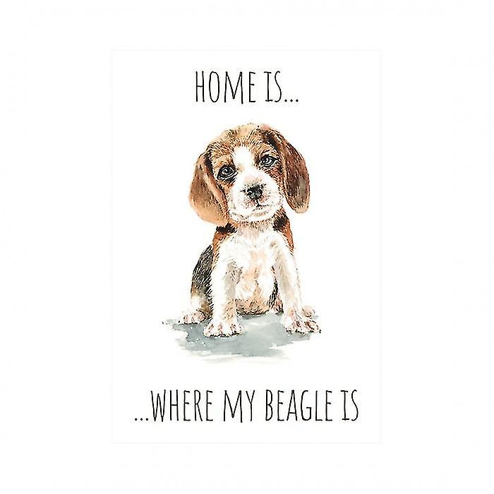 Louise Nisbet Beagle Trykk
