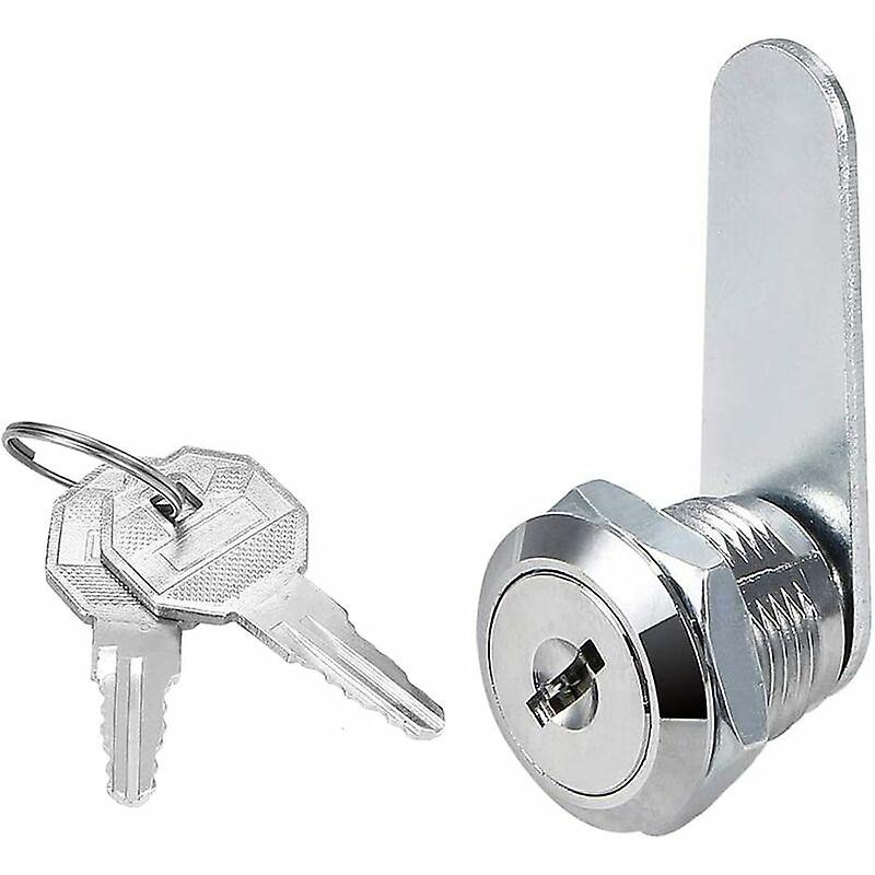 Mailbox security lock with 2 keys