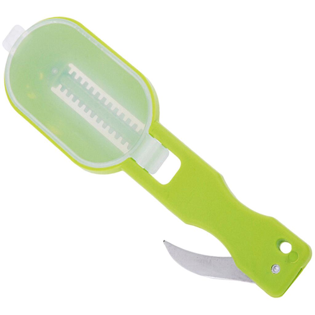 Multifuntion Practical Fish Scaler Brush Easily Remove Scraper Easily Remove Green
