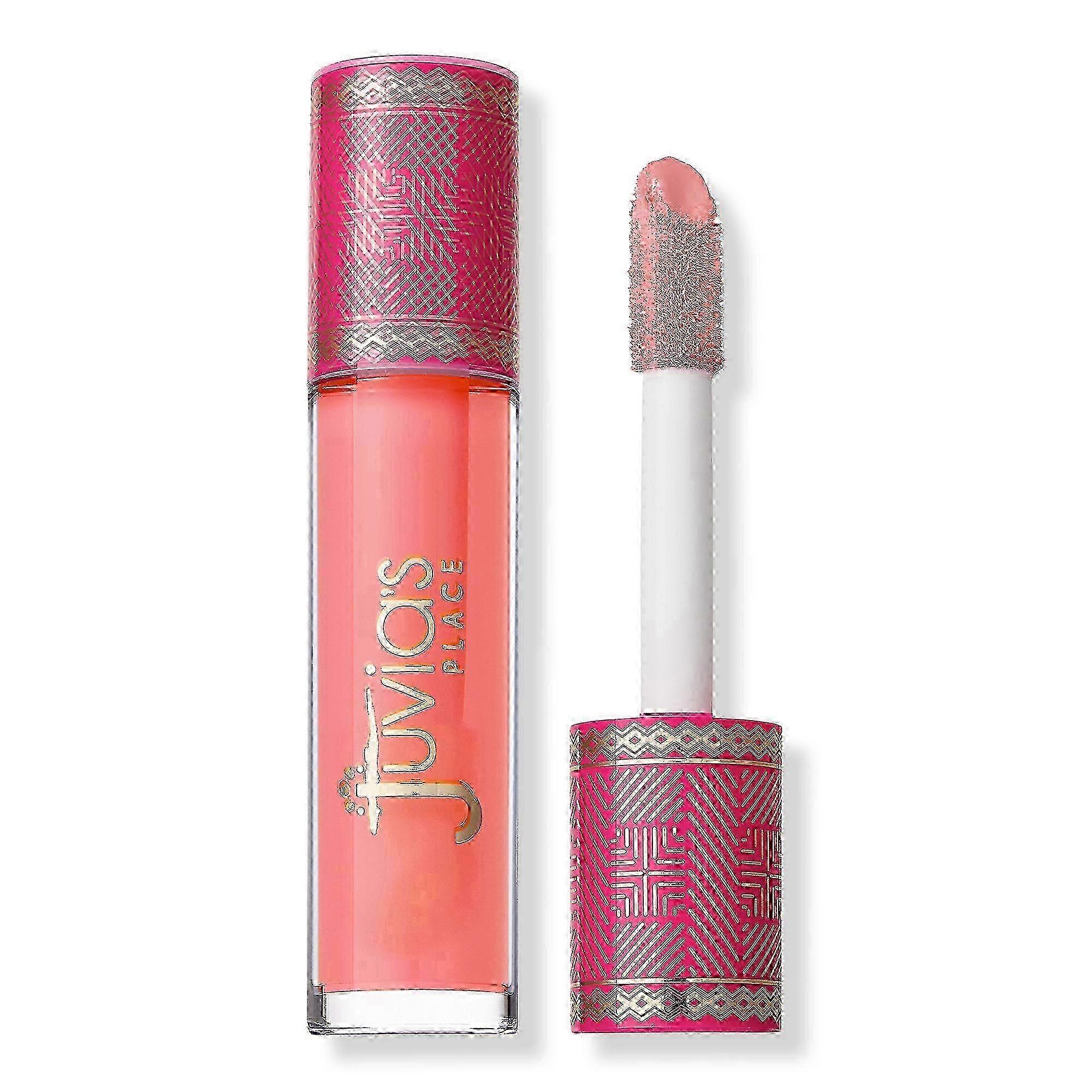 Juvia's Place The Reds And Berries Lip Glass, Ruby Rose, 1 Ea