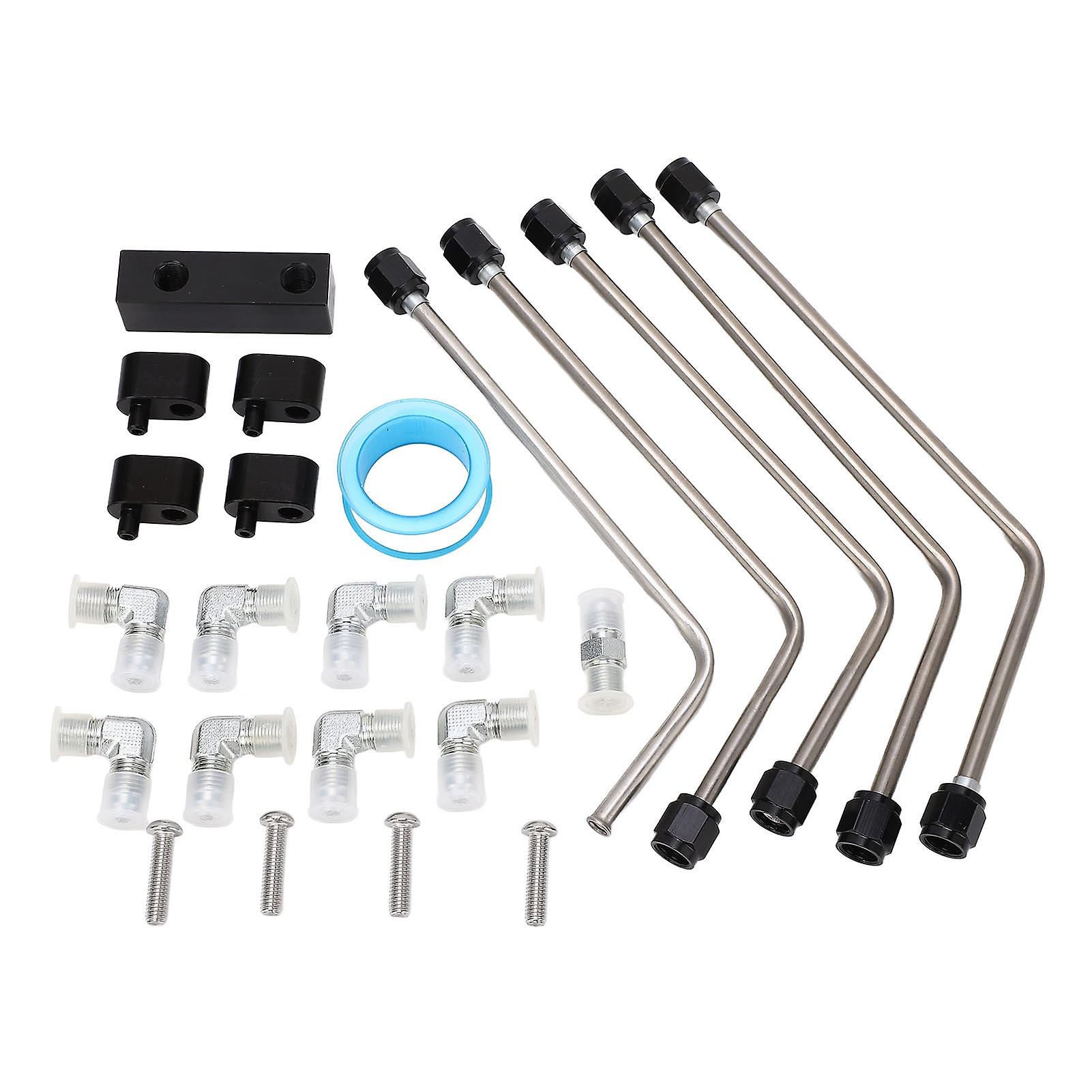 Complete Coolant Crossover Steam Vent Kit Stainless Steel for LS1 LS2 LS3 LS6 LS7 LSX Engines