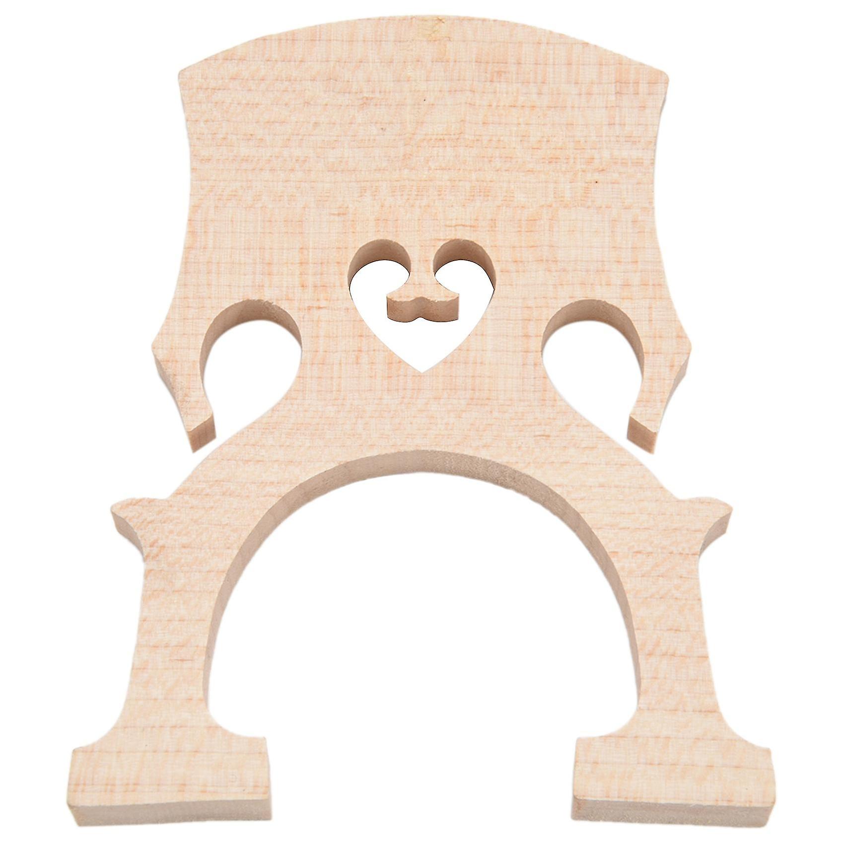Professional Cello Bridge For 3/4 Size Cello Exquisite Maple Material
