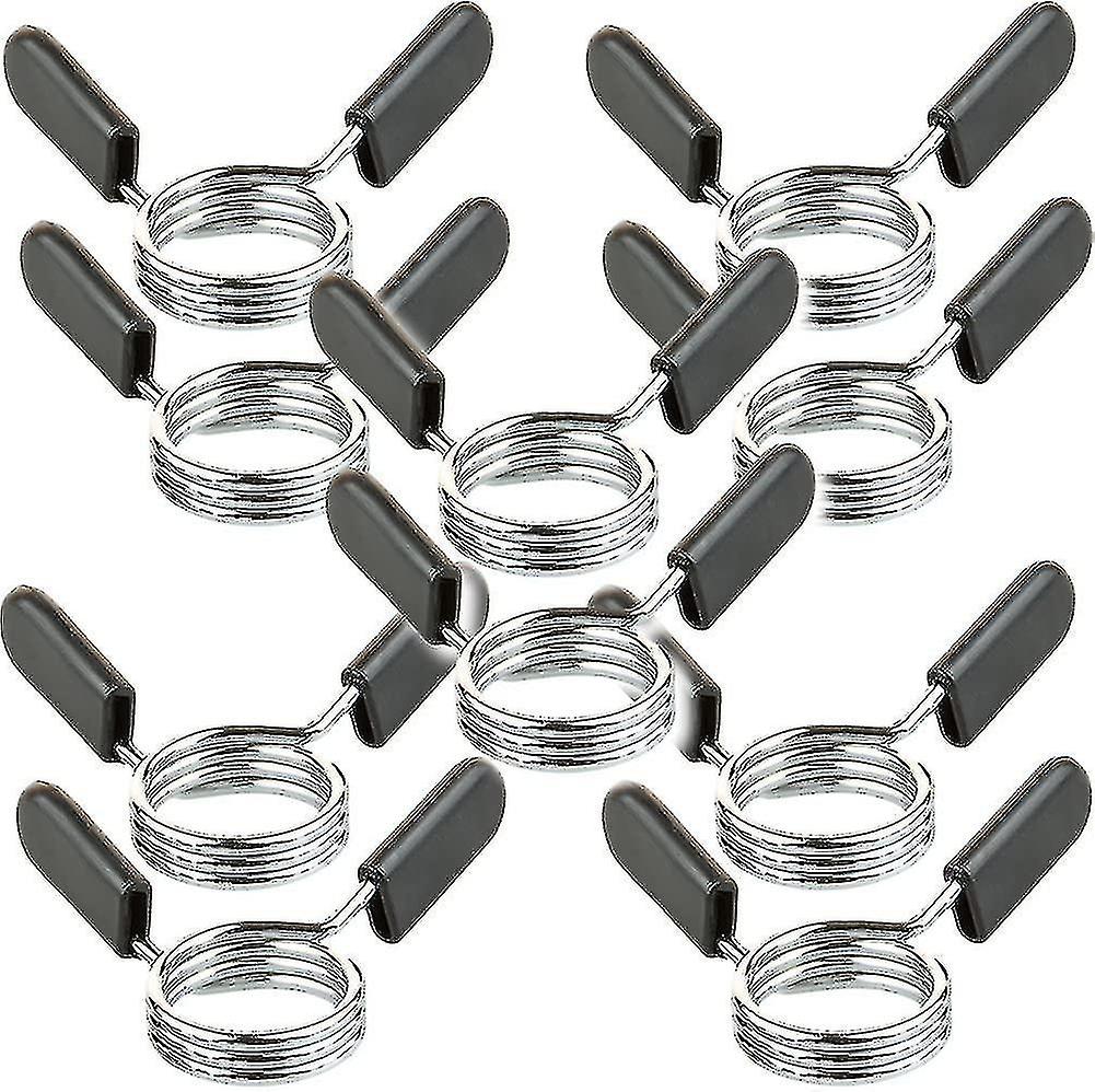 5 Pairs Of Dumbbell Locks, Locking Device, 30 Mm, Spring Locks, Spring Clip, Dumbbell