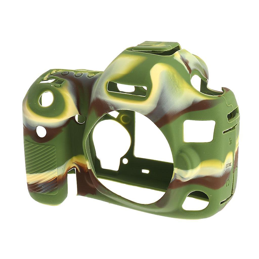 Soft Silicone Protective Case Cover Bag for    5D4 5D Mark IV Green