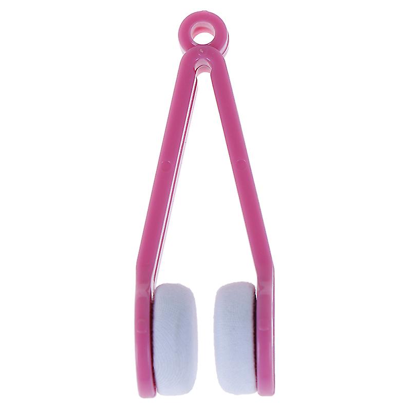 1pc Sun Glasses Eyeglass Brush Clean Tool Microfiber Spectacles Cleaner Brush