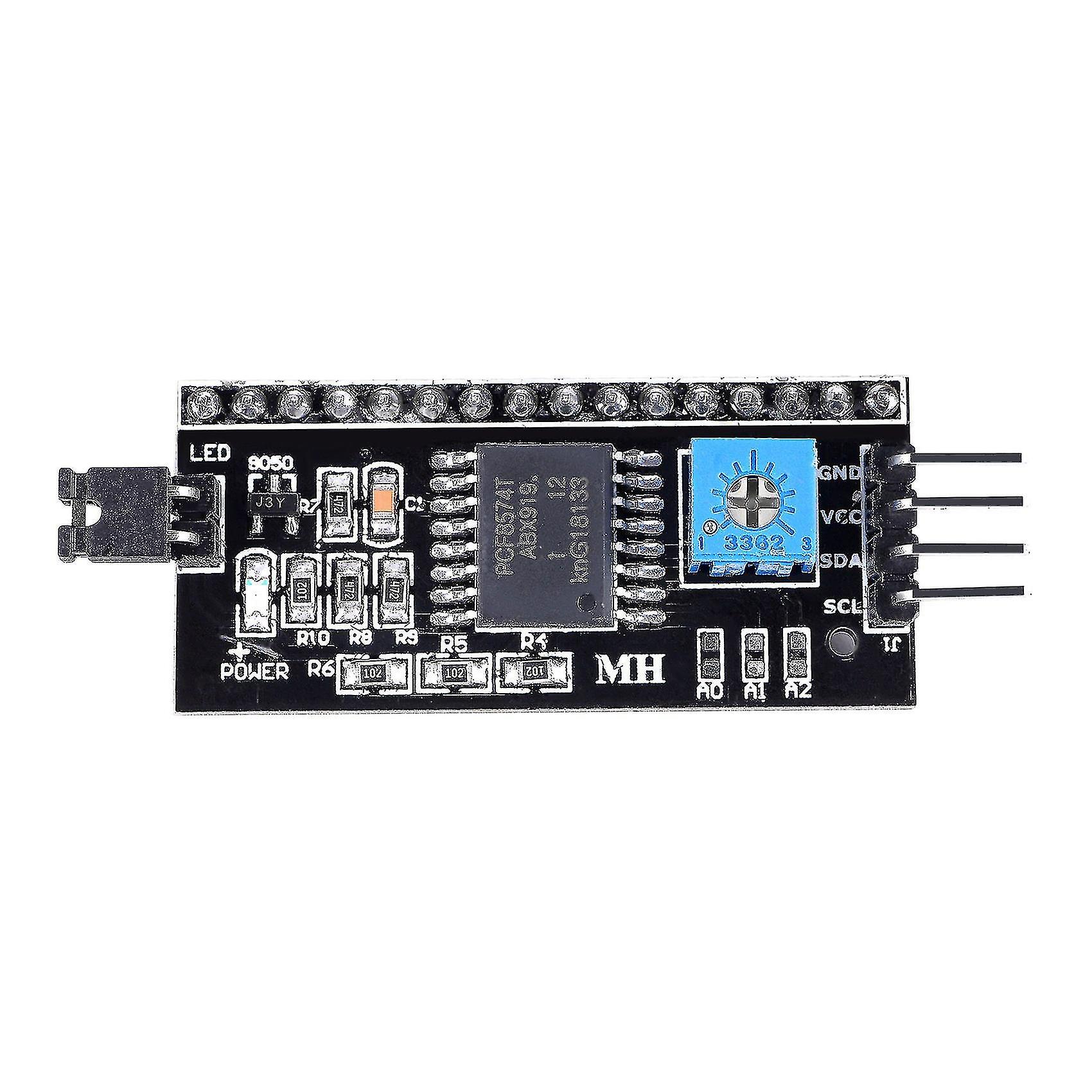 Iic I2c Twi Spi Interface Board Module Pcf8574t For 1602 Lcd 2004 Led