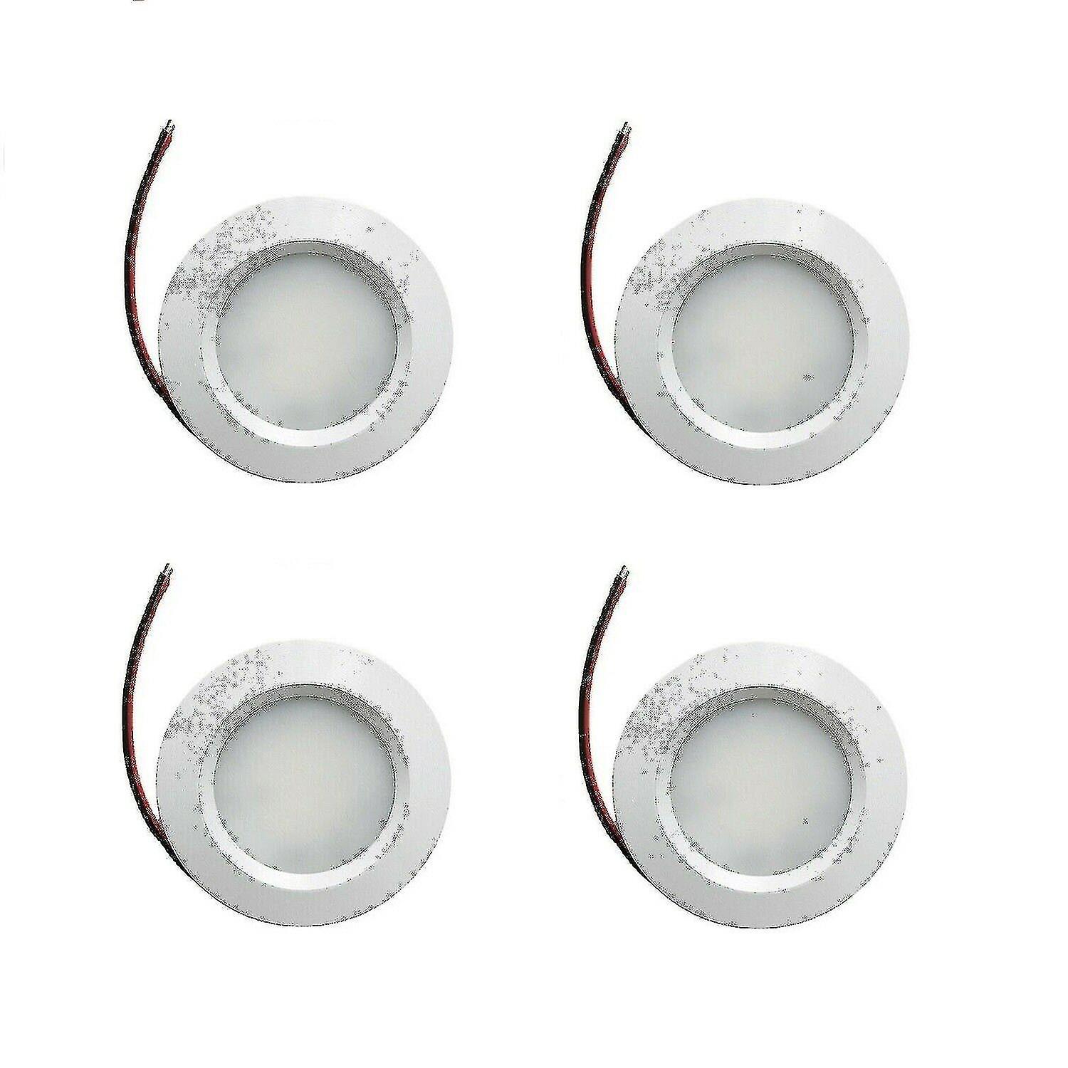 1-6 x lumini spot led 12v rulotă reglabilă barcă încastrat lumini albe calde