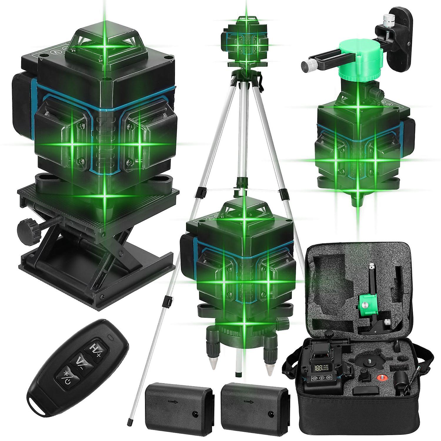 Multifunctional 16 Lines Laser Level 3° Self-leveling Function Leveling Tool Omnidirectional Ground