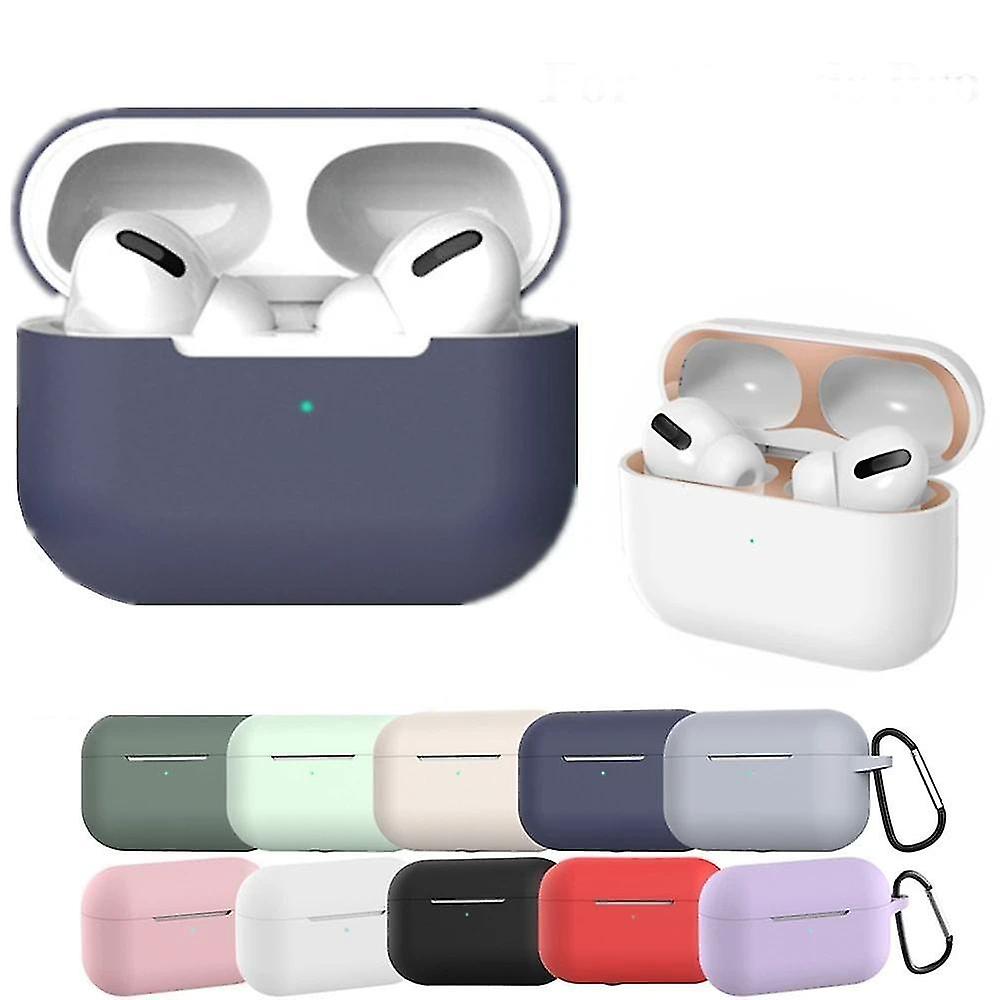 Headphone Cushions Tips Silicone Cover Sticker Bluetooth Case For Airpods 3
