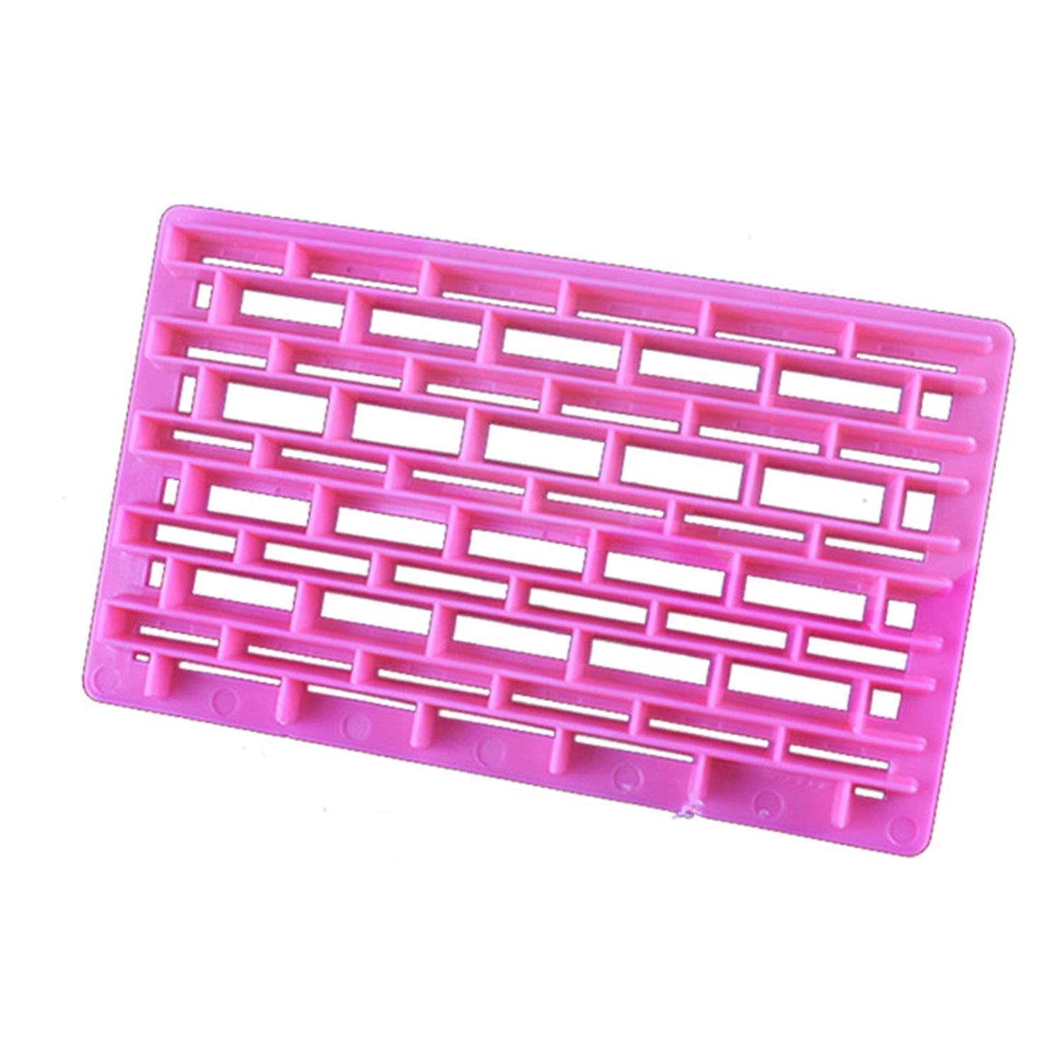 ZHOUBA Cake Mold Brick Pattern Food Grade DIY Quick Release Embossing Mold Baking Tools