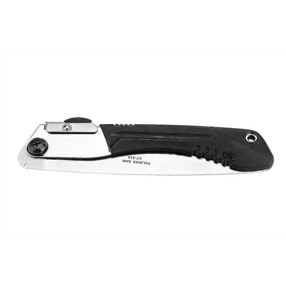 Scie à main pliante portable pratique de 235 mm, outil de coupe pour l'élagage des vergers et des jardins paysagers