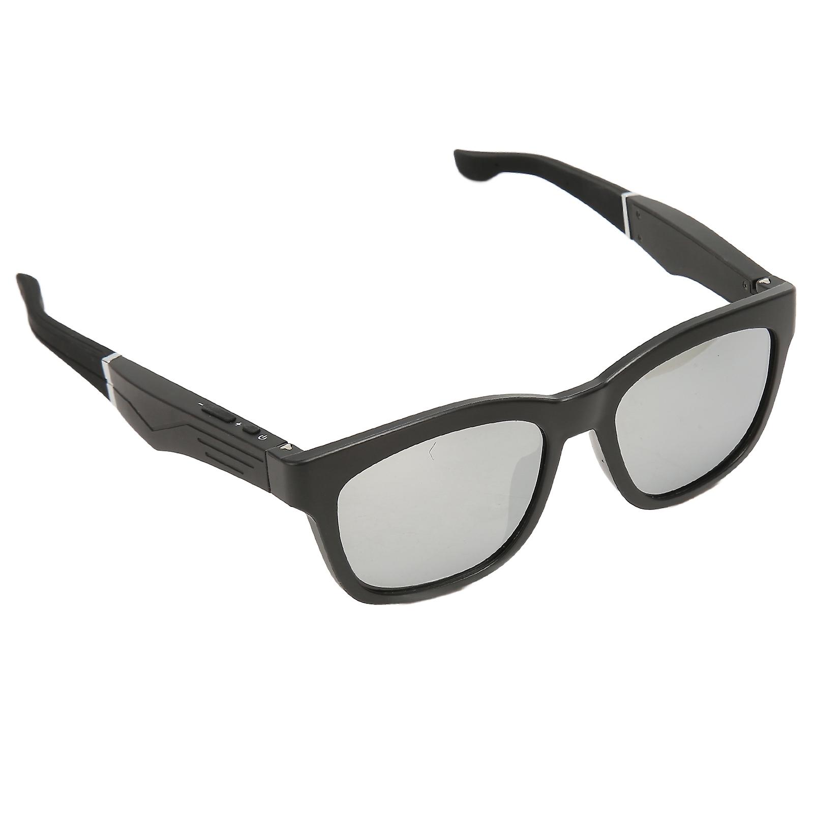 Smart Bluetooth Glasses V5.0, 110mAh Battery, Silver Gray