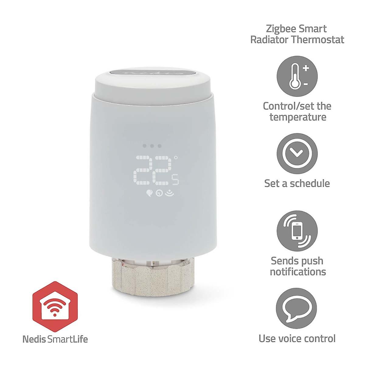 SmartLife Radiator Control | Zigbee 3.0 | Battery Powered | LED | Android™/IOS