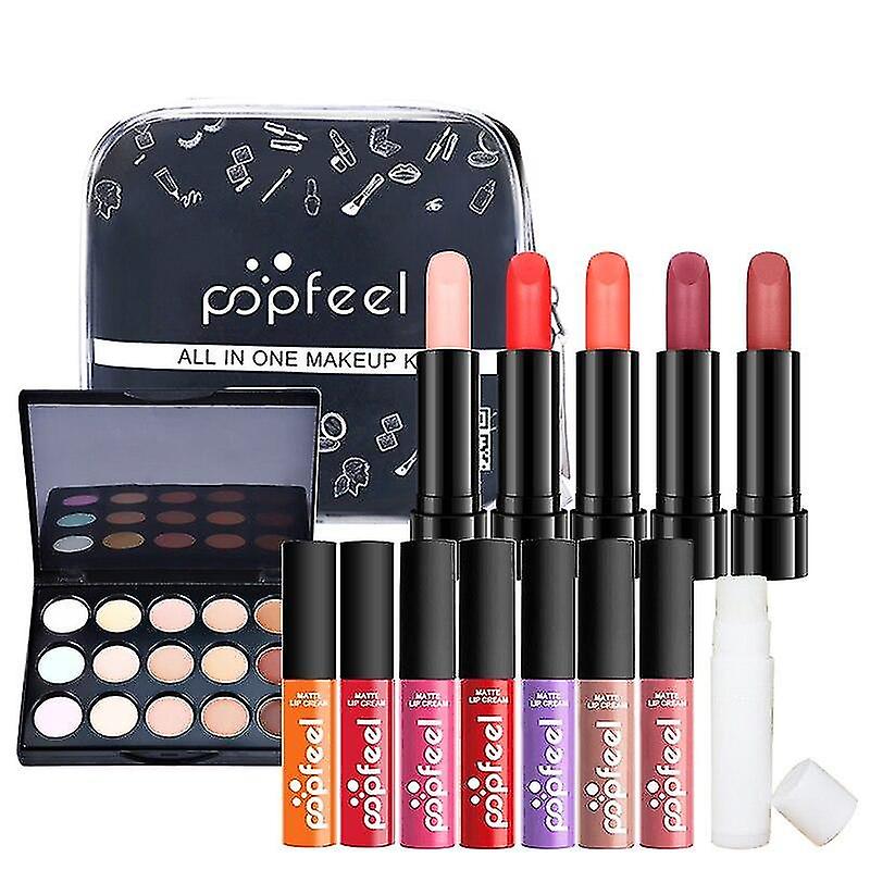 Blushes Bronzers Lips Make Up Set Kit001|concealer No12229 Hzp