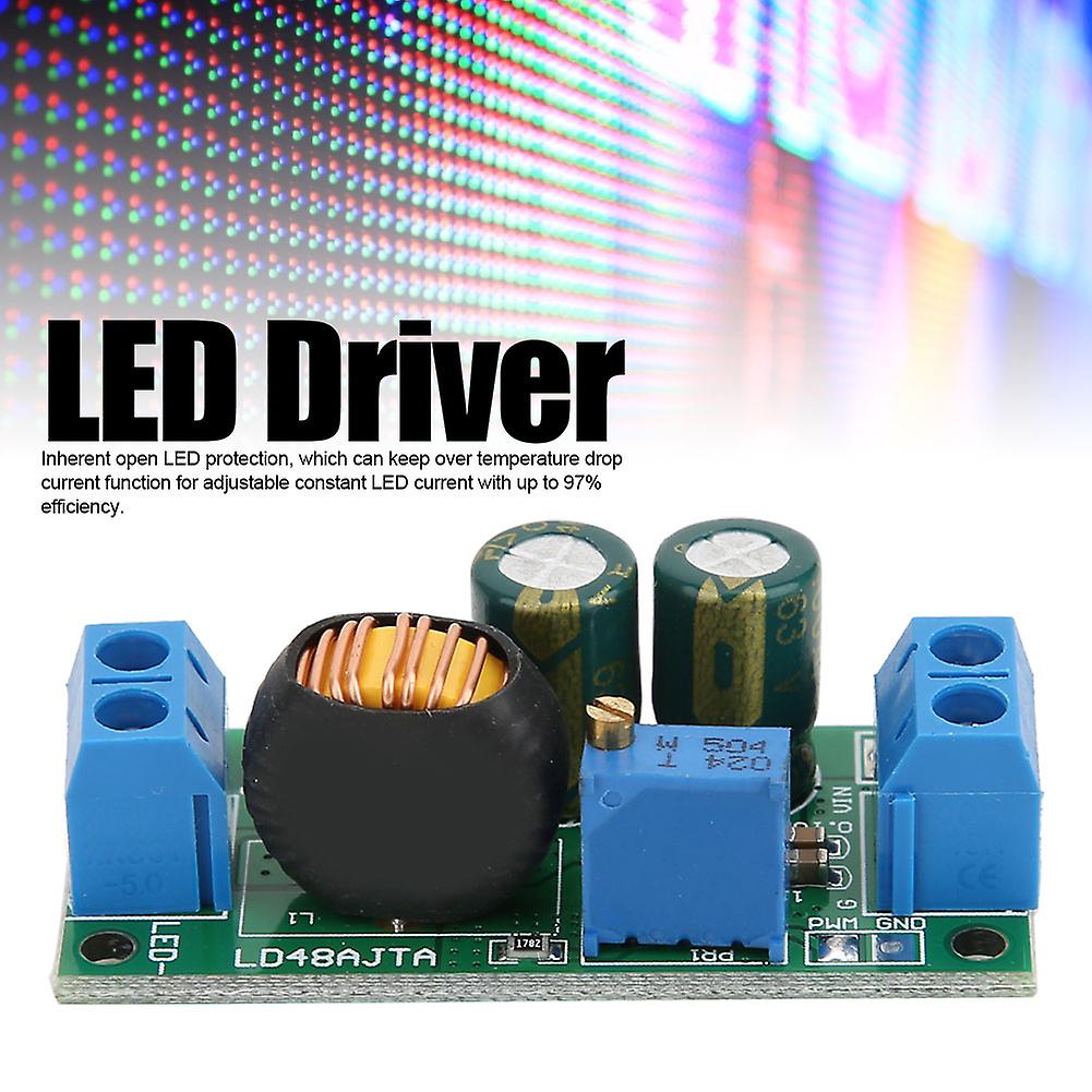 LED Driver Module LD48AJTA 72W 6-50V 1-3A PWM 45x21x16mm