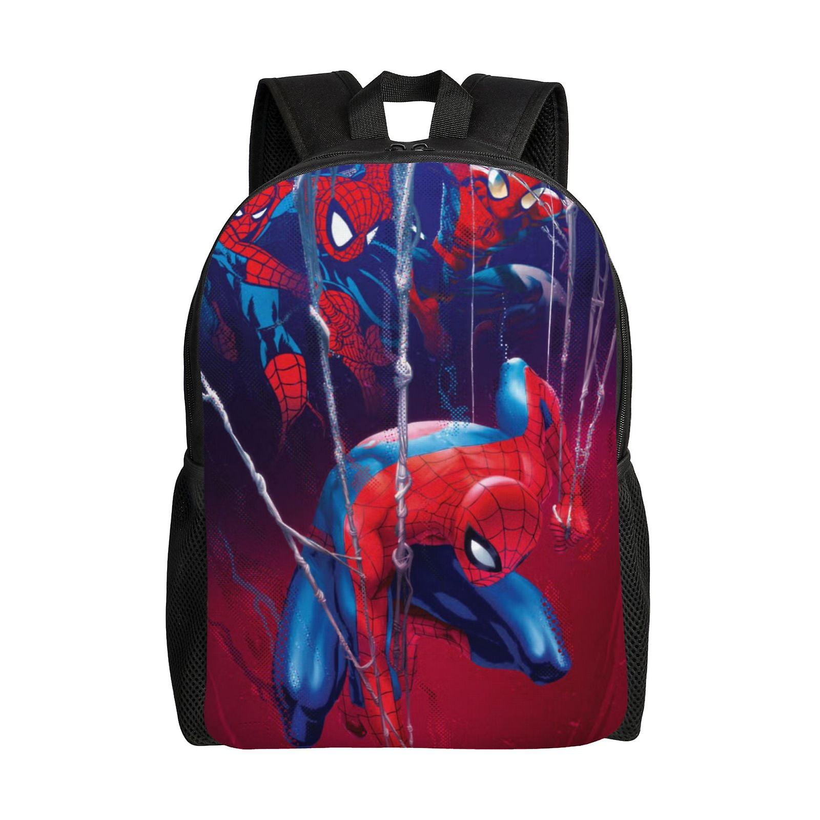 Spider-Man Kid Backpack School Bag Elementary Students Bookbags